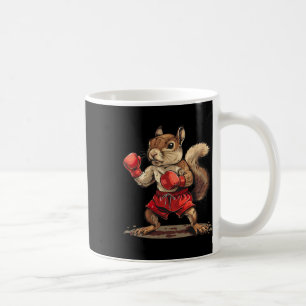Bokssquirrel met bokshandschoenen Kickboksen Funn Koffiemok