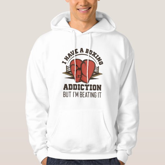 Bokssucht Hoodie (Voorkant)