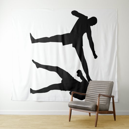 Bokstapijtwerk Wandkleed (In Situ (horizontaal))