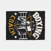 Bokstrainer - Kickboksen Kickbokser Gymbokser  Fleece Deken (Voorkant (Horizontaal))