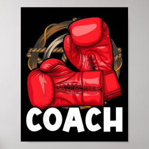 Bokstrainer - Kickboksen Kickboxer Gym Boxer _3  Poster
