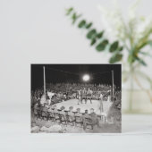 Bokswedstrijd, 1919 briefkaart (Staand voorkant)