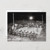 Bokswedstrijd, 1919 briefkaart (Voorkant / Achterkant)