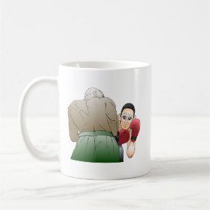 Bokswedstrijd Koffiemok