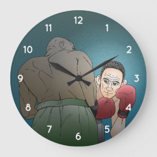 Bokswedstrijd Vaderdag Grote Klok