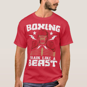 Boktret als een beest Kickboer Gym B T-shirt