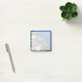 Bokvis zwermen rond kleine koraal post-it® notes (Kantoor)