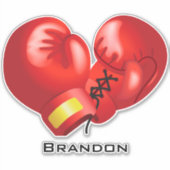 Bokvormende ontwerpcontour Sticker (Voorkant)