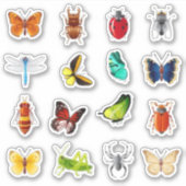 Bol- en vlinderschroot sticker (Voorkant)