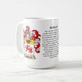 Boland, de oorsprong, de betekenis en de rest koffiemok (Voorkant links)