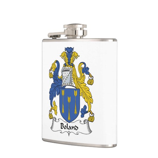 Boland Family Crest Heupfles (Links)