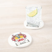 Boland Family Crest Zandsteen Onderzetter (Zijkant)