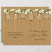 bolap iory rozen mason jars programma gevouwen (Voorkant / Achterkant)