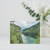 Bolboci Lake , Roemenië Briefkaart (Staand voorkant)