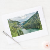 Bolboci Lake, Romania Rechthoekige Sticker (Envelop)