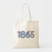 Bold 1865 Juneteenth Heritage Tote Bag (Voorkant)