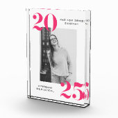 Bold 2023 Pink Lettering Graduation Fotoblokken (Rechts)