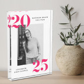 Bold 2023 Pink Lettering Graduation Fotoblokken