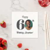 Bold 60th Birthday Party Photo Servet (Insitu)