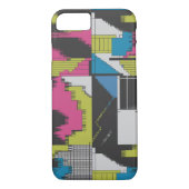 Bold 80s Abstract Geometric Pattern Case-Mate iPhone Case (Achterkant)