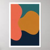 Bold Abstract Color Art Print (Voorkant)