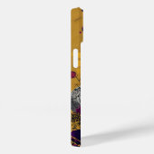 Bold Abstract Floral Art Phone Case - Vibrant Mode (Achterkant / Rechts)