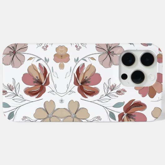 Bold Abstract Shapes Case-Mate iPhone Case (Achterkant (horizontaal))