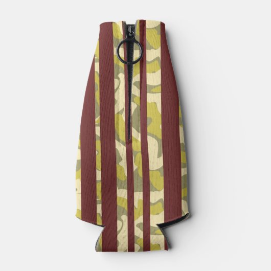 Bold Abstract Stripes Pattern Any Age Birthday  Flesjeskoeler (Achterkant)