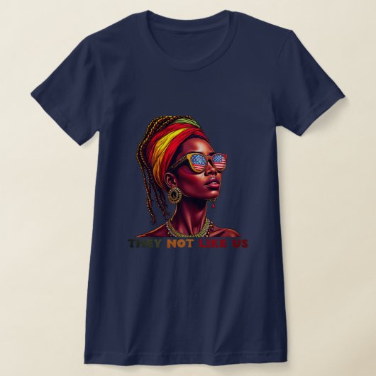Bold African Pride: Draag je waarheid T-shirt (Laagn)