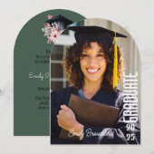 Bold Afstuderen Arch Foto Afstudeerfeest Kaart