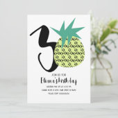 Bold Aloha Hawaii Luau 30e verjaardag Kaart (Staand voorkant)