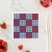 Bold American Spirit Stars & Stripes Viering Servet (Insitu)