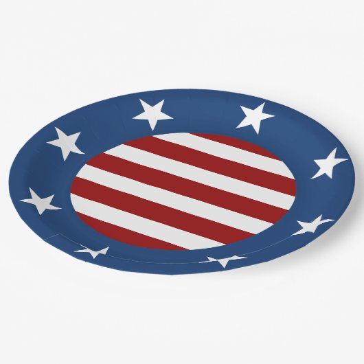 Bold Americana Papieren Bordje (Gekanteld)