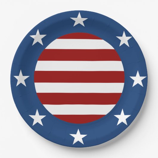 Bold Americana Papieren Bordje (Voorkant)