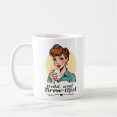 Bold and Brew-tiful Glamoureuze Retro Koffiemok (Links)