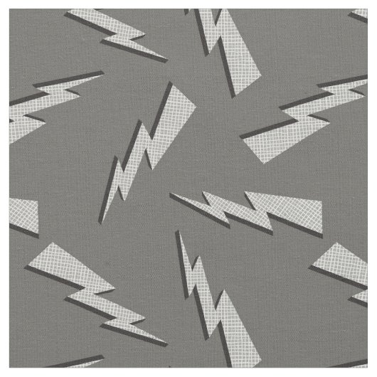 bold arrows modern geometric bolt neutral grey stof (Close Up)