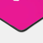 Bold Athletic Fun White TENNIS Text On Bright Pink Bureaumat (Hoek)