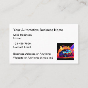 Bold Automotive Services Visitekaartjes Design