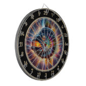 Bold Bass Dart Board Showpiece Creatie Dartbord (Voorkant Links)
