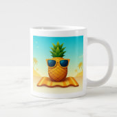 "Bold Beach Mood" Grote Koffiekop (Rechts)