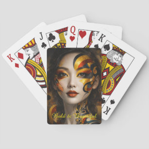Bold & Beautiful, Gilded Reverie Muse Pokerkaarten