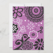 BOLD & BEAUTIFULE FLORAL de Naam van de Foto van d Kaart (Achterkant)