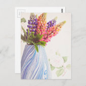 Bold beautifuwers briefkaart (Voorkant / Achterkant)