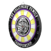 Bold Beer Glass Target Art Dartbord (Voorkant Rechts)