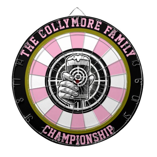 Bold Beer Target Lodge Art Dartbord (Voorkant)