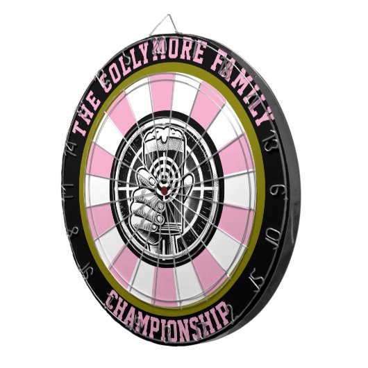 Bold Beer Target Lodge Art Dartbord (Voorkant Rechts)