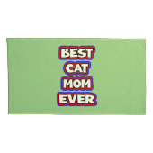 Bold Beste Kattenmoeder Ooit Leuke Typografie Kussensloop (Achterkant-Rechts)