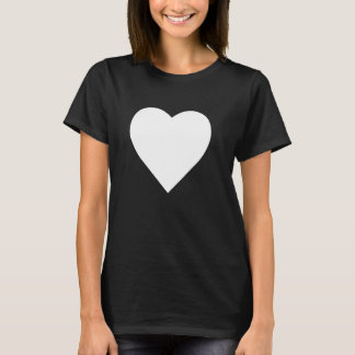 Bold Big Heart Graphic Zomer T-shirt