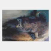 Bold Bison Art Decoupage Papier Inpakpapier Vel (Voorkant)