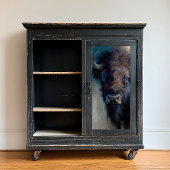 Bold Bison Art Decoupage Tissuepapier